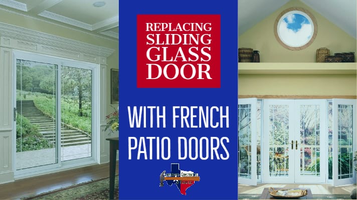 Can I Convert My Sliding Glass Doors, Replace Sliding Glass Patio Door With French Doors